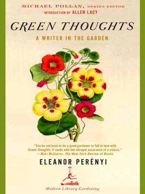 cover image of Green Thoughts